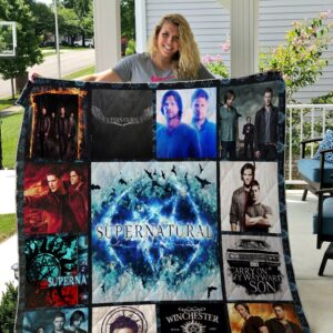 Supernatural Quilt Blanket 4