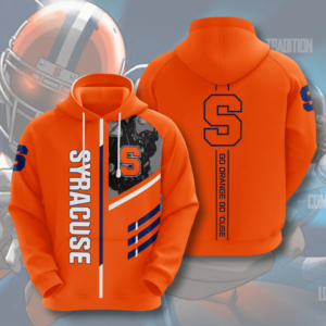 Syracuse Orange Hoodie Zip Hoodie 3D 1