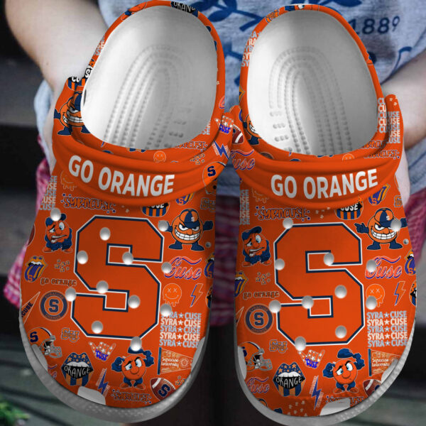 Syracuse Orange Crocs 1