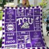 TCU Horned Frogs Quilt Blanket 3