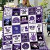 TCU Horned Frogs Quilt Blanket 4