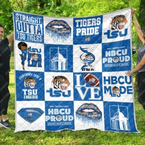 Tennessee State Tigers Quilt Blanket 2