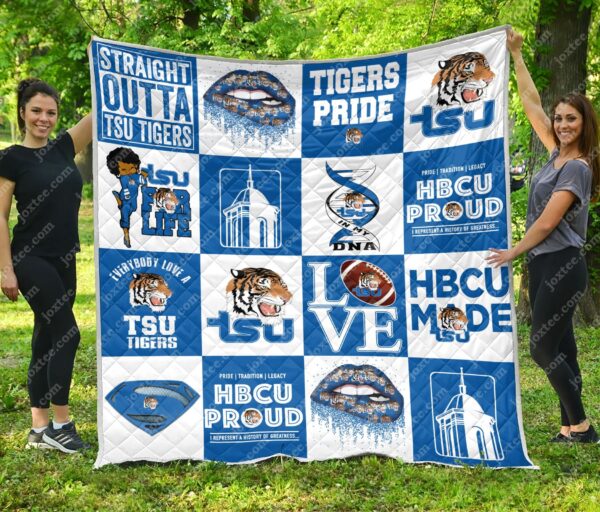 Tennessee State Tigers Quilt Blanket 2