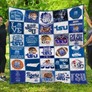 Tennessee State Tigers Quilt Blanket