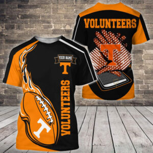 Tennessee Volunteers Custom Name T Shirt 3D