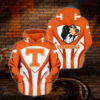 Tennessee Volunteers Hoodie Zip Hoodie 3D 2