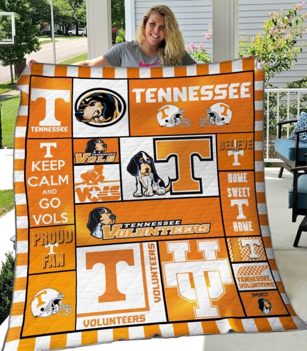 Tennessee Volunteers Quilt Blanket 1