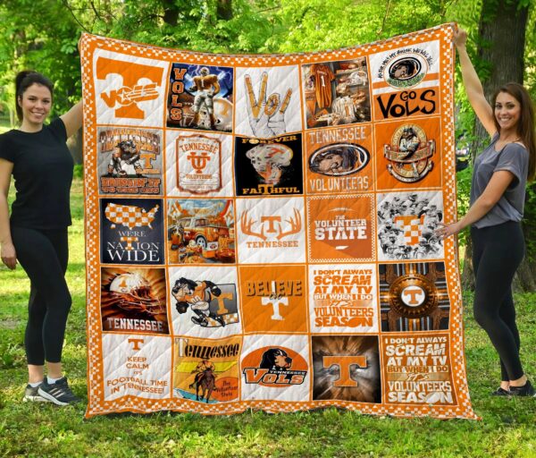 Tennessee Volunteers Quilt Blanket 5