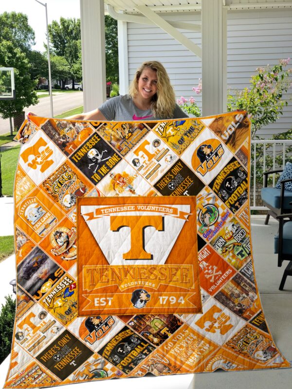 Tennessee Volunteers Quilt Blanket 4