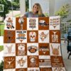 Texas Longhorns Quilt Blanket 2