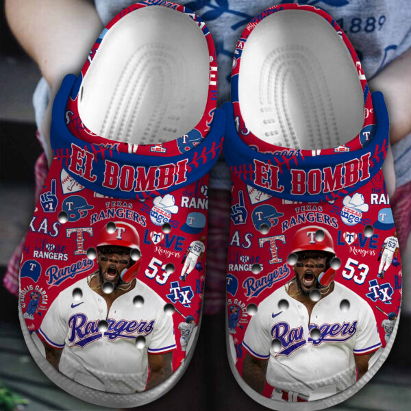 Texas Rangers Crocs 3