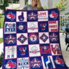 Texas Rangers Quilt Blanket 3