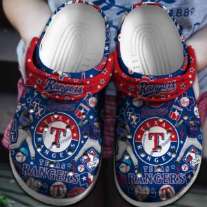 Texas Rangers Crocs 1