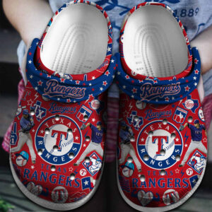 Texas Rangers Crocs 4