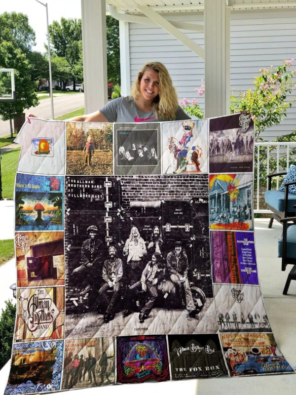 The Allman Brothers Quilt Blanket 3