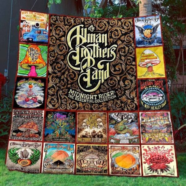 The Allman Brothers Quilt Blanket