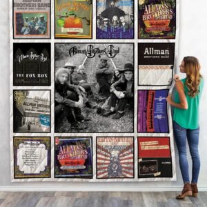 The Allman Brothers Quilt Blanket 1