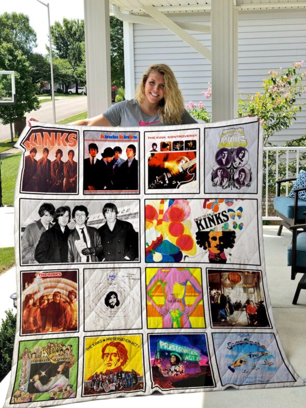 The Kinks Quilt Blanket