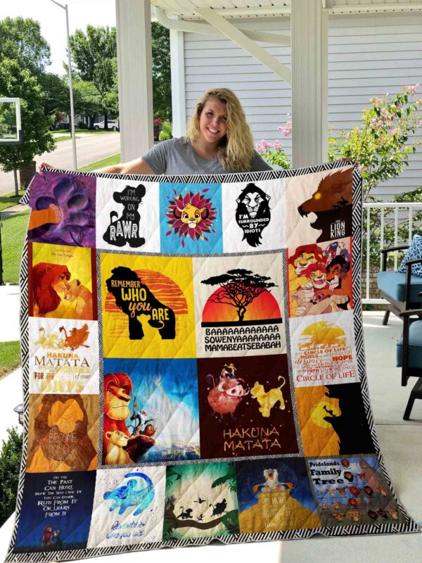 The Lion King Quilt Blanket 4