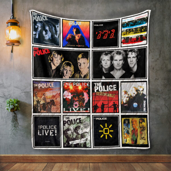 The Police Quilt Blanket 3