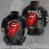 The Rolling Stones Hoodie Zip Hoodie 3D 1