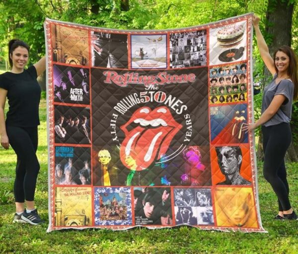 The Rolling Stones Quilt Blanket 2