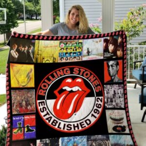 The Rolling Stones Quilt Blanket 1