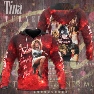 Tina Turner Hoodie Zip Hoodie 3D 1