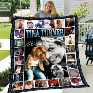 Tina Turner Quilt Blanket 1