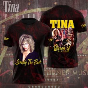 Tina Turner T Shirt 3D