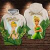 Tinker Bell Hoodie Zip Hoodie 3D 2