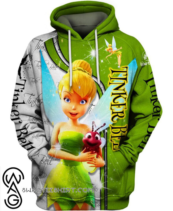 Tinker Bell Hoodie Zip Hoodie 3D 3