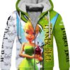 Tinker Bell Fleece Zipper Hoodie 2