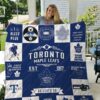 Toronto Maple Leafs Quilt Blanket 2