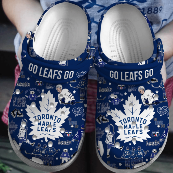 Toronto Maple Leafs Crocs 2