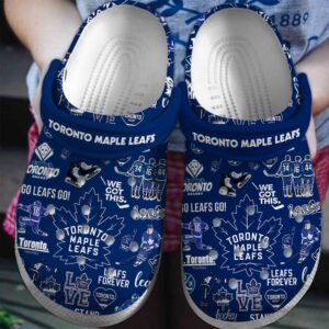 Toronto Maple Leafs Crocs 1