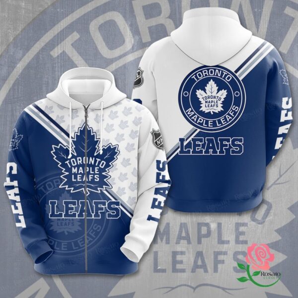 Toronto Maple Leafs Hoodie Zip Hoodie 3D