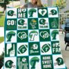 Tulane Green Wave Quilt Blanket 3