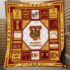 Tuskegee Golden Tigers Quilt Blanket 1