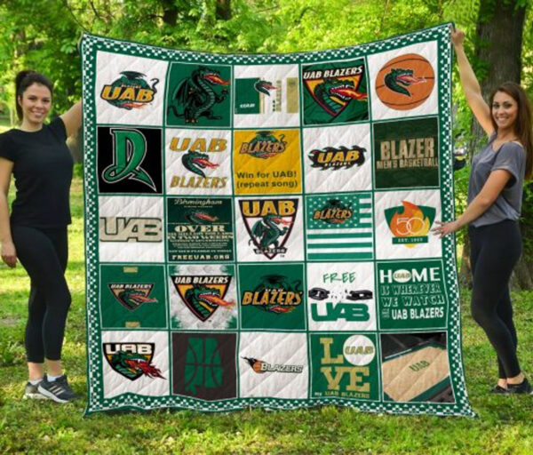 UAB Blazers Quilt Blanket