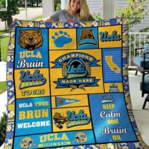 UCLA Bruins Quilt Blanket 1