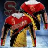 USC Trojans Hoodie Zip Hoodie 3D 1