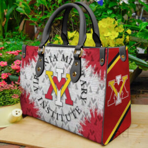 VMI Keydets Leather Handbag