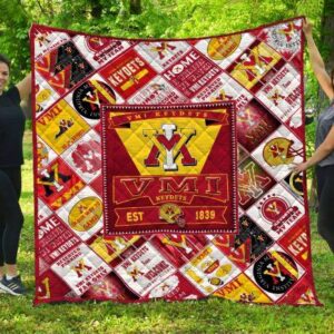 VMI Keydets Quilt Blanket 1