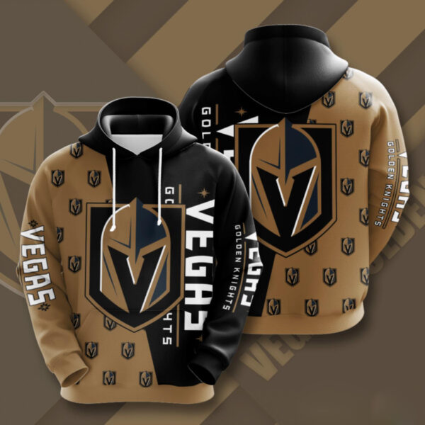 Vegas Golden Knights Hoodie Zip Hoodie 3D 1