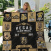 Vegas Golden Knights Quilt Blanket 4