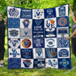 Villanova Wildcats Quilt Blanket