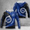 Volvo Hoodie Zip Hoodie 3D Ver 1