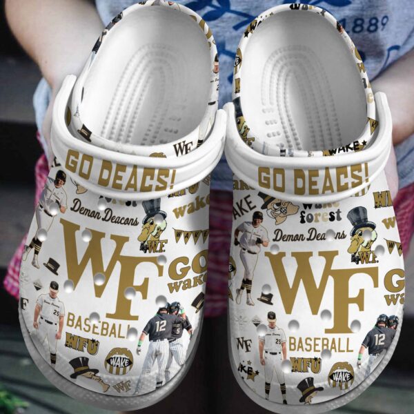 Wake Forest Demon Deacons Crocs 3