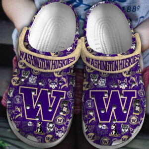 Washington Huskies Crocs 3